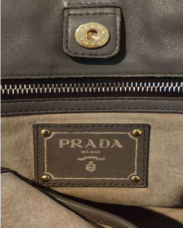 Prada Borsa Shopping Large in pelle Soft Calf Tote PE 2012