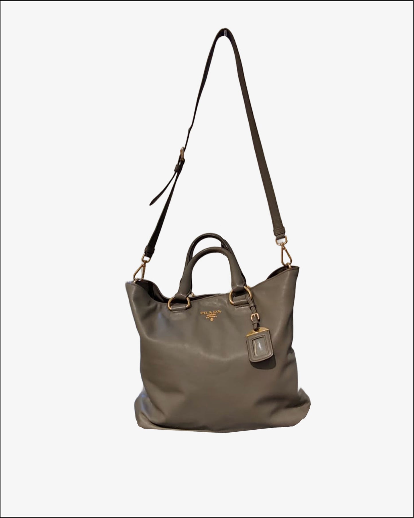 Prada Borsa Shopping Large in pelle Soft Calf Tote PE 2012