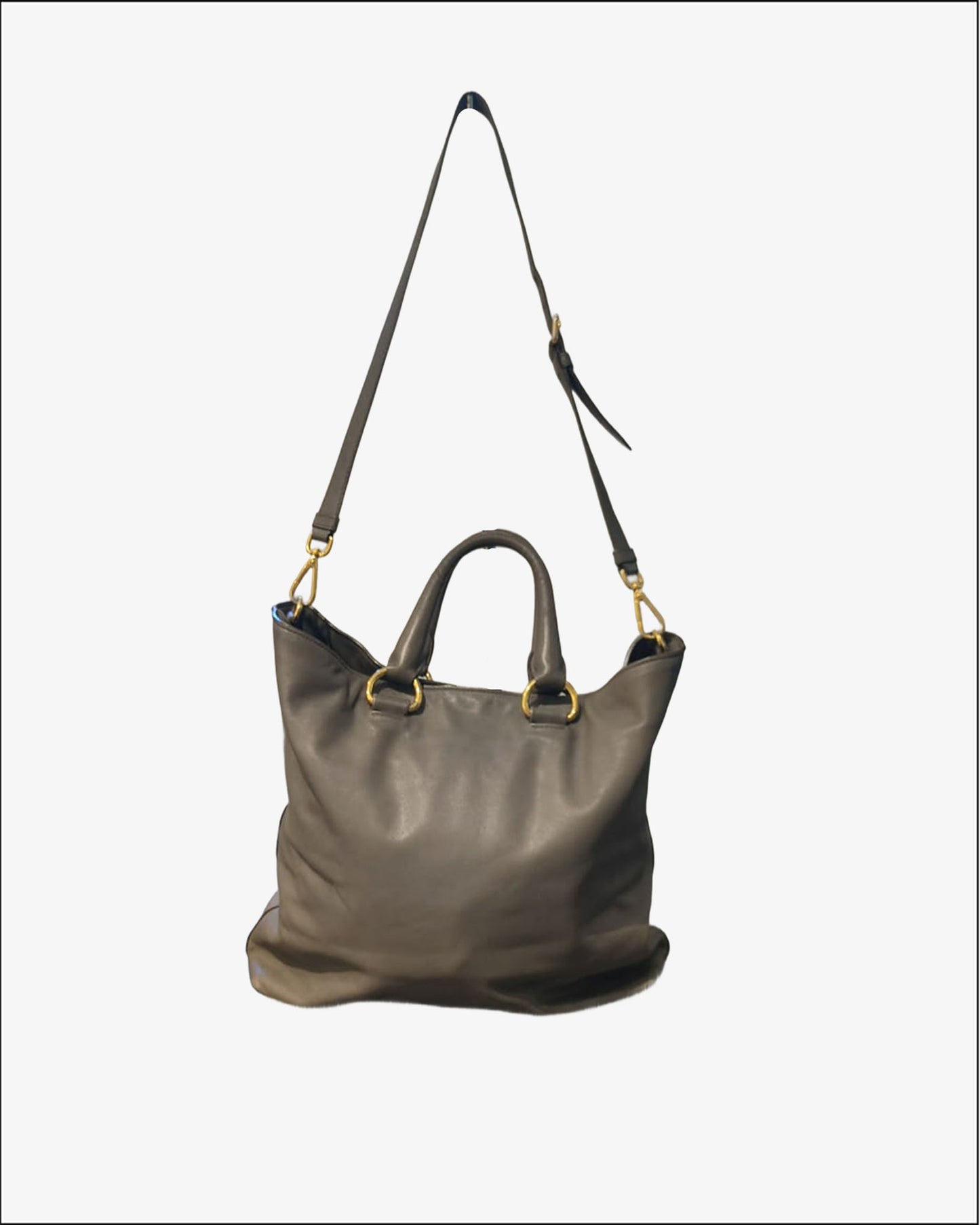 Prada Borsa Shopping Large in pelle Soft Calf Tote PE 2012
