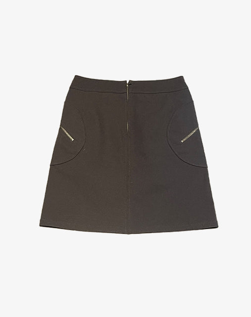 Prada Sport Gonna “Circle Pocket” Nera in Nylon Anni 2000