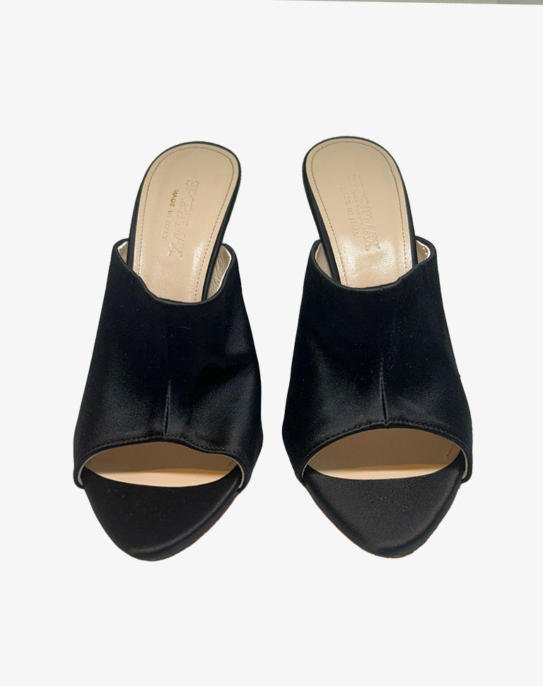 Sabot neri Sportmax by Max Mara made in Italy donna Tg 35
