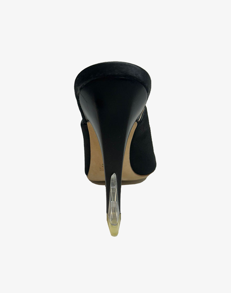 Sabot neri Sportmax by Max Mara made in Italy donna Tg 35