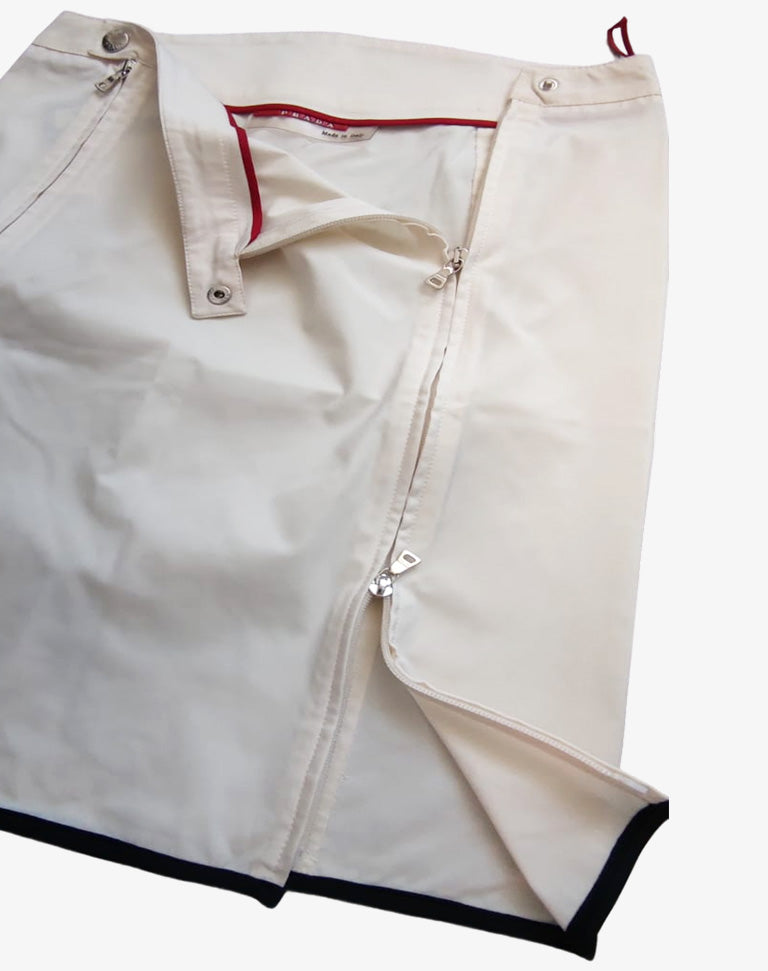 Gonna Prada linea sport Luna Rossa anni 2000