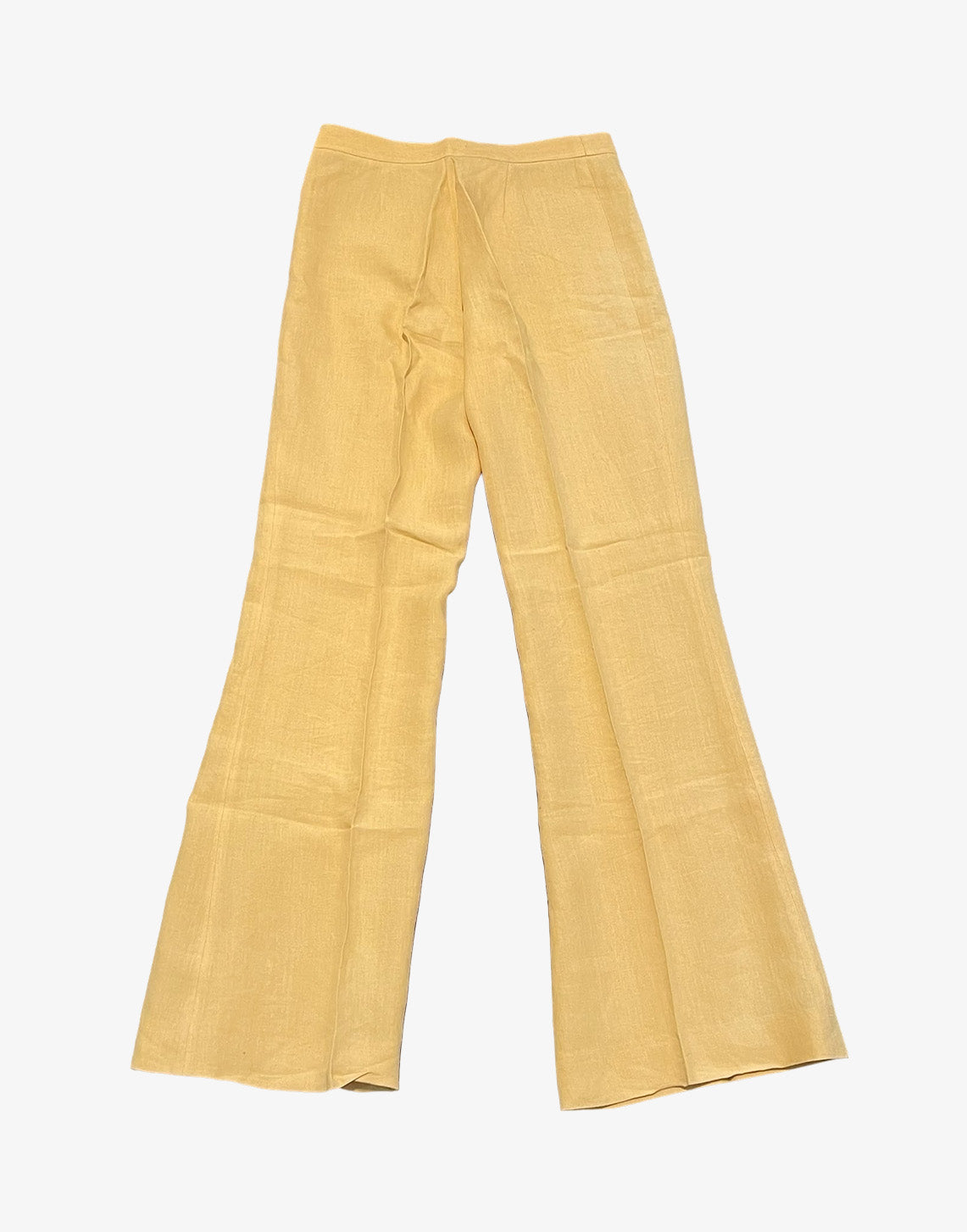 Moschino Cheap and Chic pantaloni donna in lino a zampa taglia 42